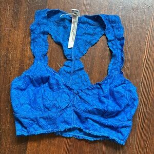 Free People stretch lace racerback